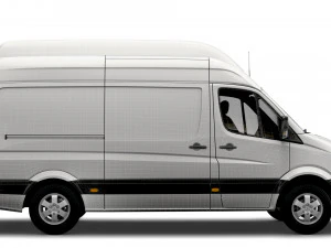 MB Sprinter Van L2H3 2018 3D Model