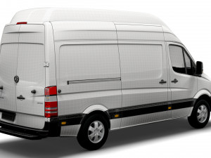 MB Sprinter Van L2H3 2018 3D Model