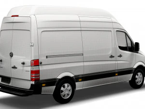 MB Sprinter Van L2H3 2018 3D Model