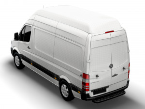 MB Sprinter Van L2H3 2018 3D Model