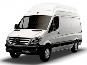 MB Sprinter Van L2H3 2018 3D Model