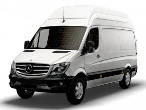 MB Sprinter Van L2H3 2018 3D Model