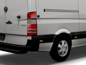 MB Sprinter Van L2H3 2018 3D Model