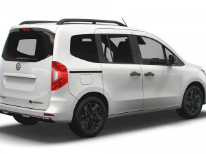 Nissan Townstar Combi EV 2022 3D Model
