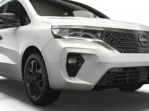 Nissan Townstar Combi EV 2022 3D Model