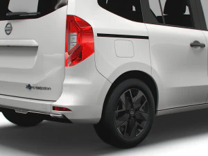 Nissan Townstar Combi EV 2022 3D Model