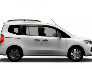 Nissan Townstar Combi EV 2022 3D Model