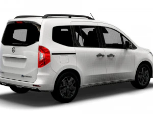 Nissan Townstar Combi EV 2022 3D Model