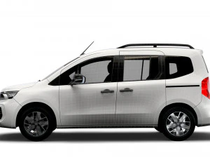 Nissan Townstar Combi EV 2022 3D Model