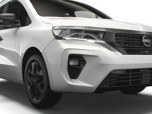 Nissan Townstar Combi 2022 3D Модель