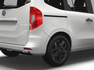 Nissan Townstar Combi 2022 3D Модель