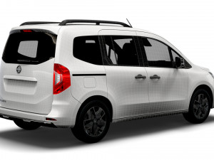 Nissan Townstar Combi 2022 3D Модель