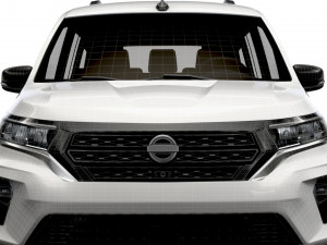Nissan Townstar Combi 2022 3D Модель