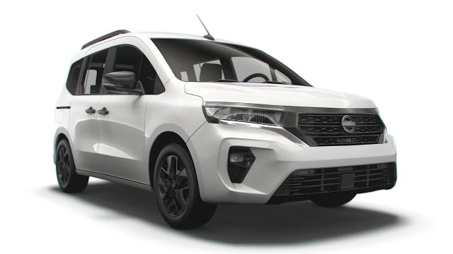 Nissan Townstar Tourer 2022 Modèle 3D .c4d .max .obj .3ds .fbx .stl .blend 