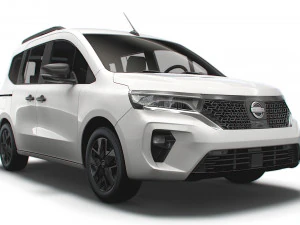 Nissan Townstar Tourer EV 2022 3D Modell