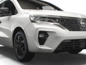 Nissan Townstar Tourer EV 2022 3D Model