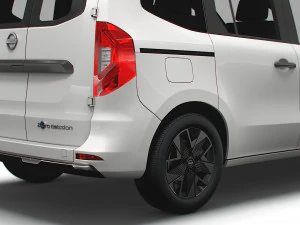 Nissan Townstar Tourer EV 2022 3D Model