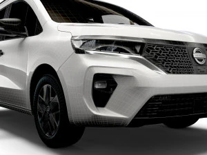 Nissan Townstar Tourer EV 2022 3D Model