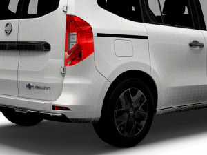 Nissan Townstar Tourer EV 2022 3D Model