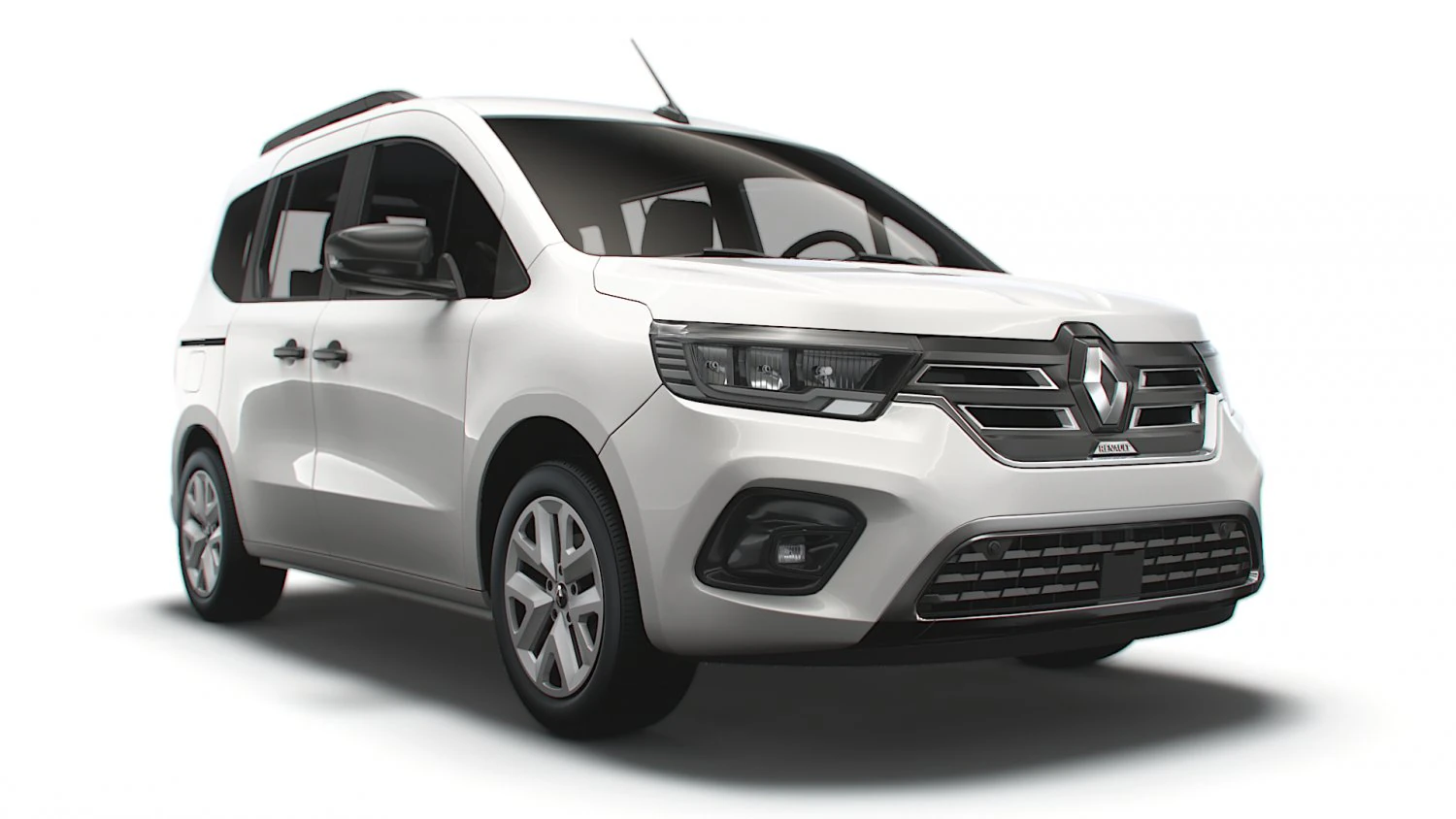 Renault Kangoo EV 2023 3D Model .c4d .max .obj .3ds .fbx .stl .blend 
