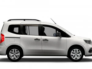 Renault Kangoo EV 2023 3D Model