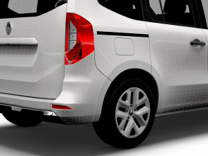 Renault Kangoo Tourneo 2023 3D 模型