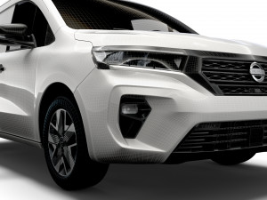 Nissan Townstar Van L1 Valve 2022 Modelo 3D