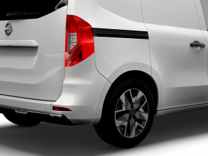 Nissan Townstar Van L1 Valve 2022 Modelo 3D