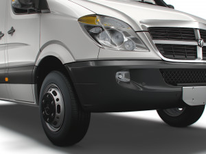 Dodge Sprinter L2H1 2009 Model 3D