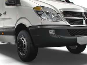 डॉज स्प्रिंटर L2H1 2009 3D मॉडल