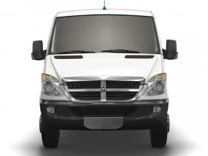 डॉज स्प्रिंटर L2H1 2009 3D मॉडल