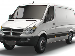 Dodge Sprinter L2H1 2009 Model 3D