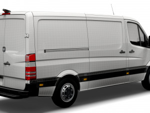 Dodge Sprinter L2H1 2009 Model 3D