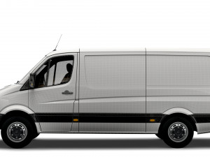 Dodge Sprinter L2H1 2009 Model 3D