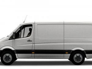 डॉज स्प्रिंटर L2H1 2009 3D मॉडल