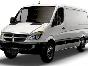Dodge Sprinter L2H1 2009 Model 3D