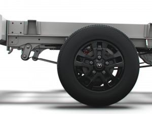 RAM Promaster Chassis Truck 3000WB 2022 3D Model