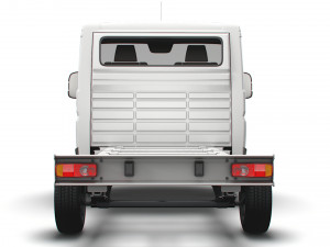 RAM Promaster Chassis Truck 3000WB 2022 3D Model