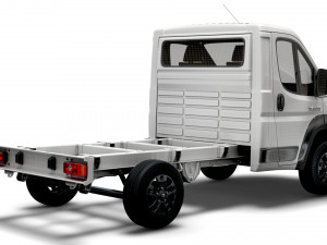 RAM Promaster Chassis Truck 3000WB 2022 3D Model
