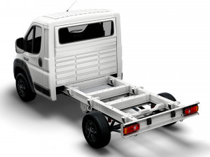 RAM Promaster Chassis Truck 3000WB 2022 3D Model