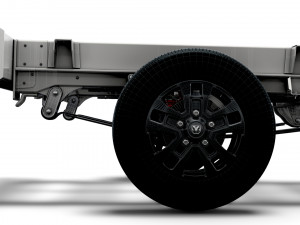RAM Promaster Chassis Truck 3000WB 2022 3D Model