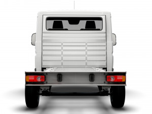 RAM Promaster Chassis Truck 3000WB 2022 3D Model