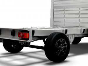 RAM Promaster Chassis Truck 3000WB 2022 3D Model