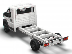 RAM Promaster Chassis Truck 3800WB 2022 3D मॉडल