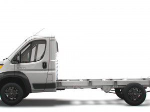 RAM Promaster Chassis Truck 3800WB 2022 3D मॉडल