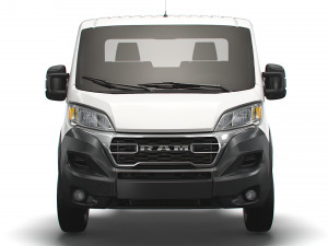 RAM Promaster Chassis Truck 3800WB 2022 3D मॉडल
