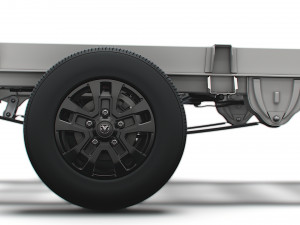 RAM Promaster Chassis Truck 3800WB 2022 3D मॉडल