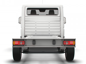 RAM Promaster Chassis Truck 3800WB 2022 3D मॉडल