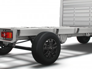 RAM Promaster Chassis Truck 3800WB 2022 3D मॉडल