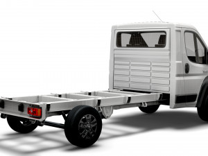 RAM Promaster Chassis Truck 3800WB 2022 3D मॉडल